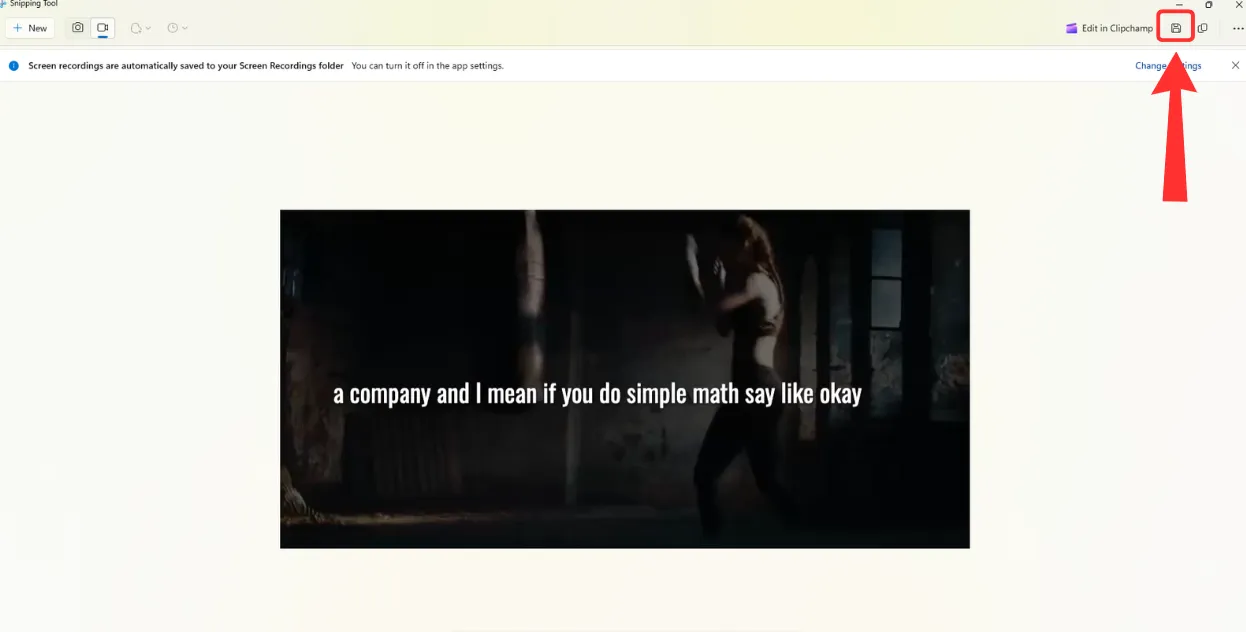 Open Snipping Tool